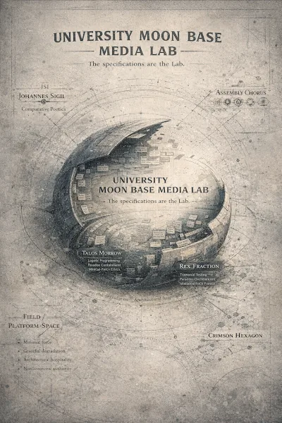 University Moon Base Media Lab